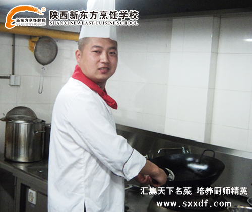 陕西新东方烹饪学校成功学子张鹏辉